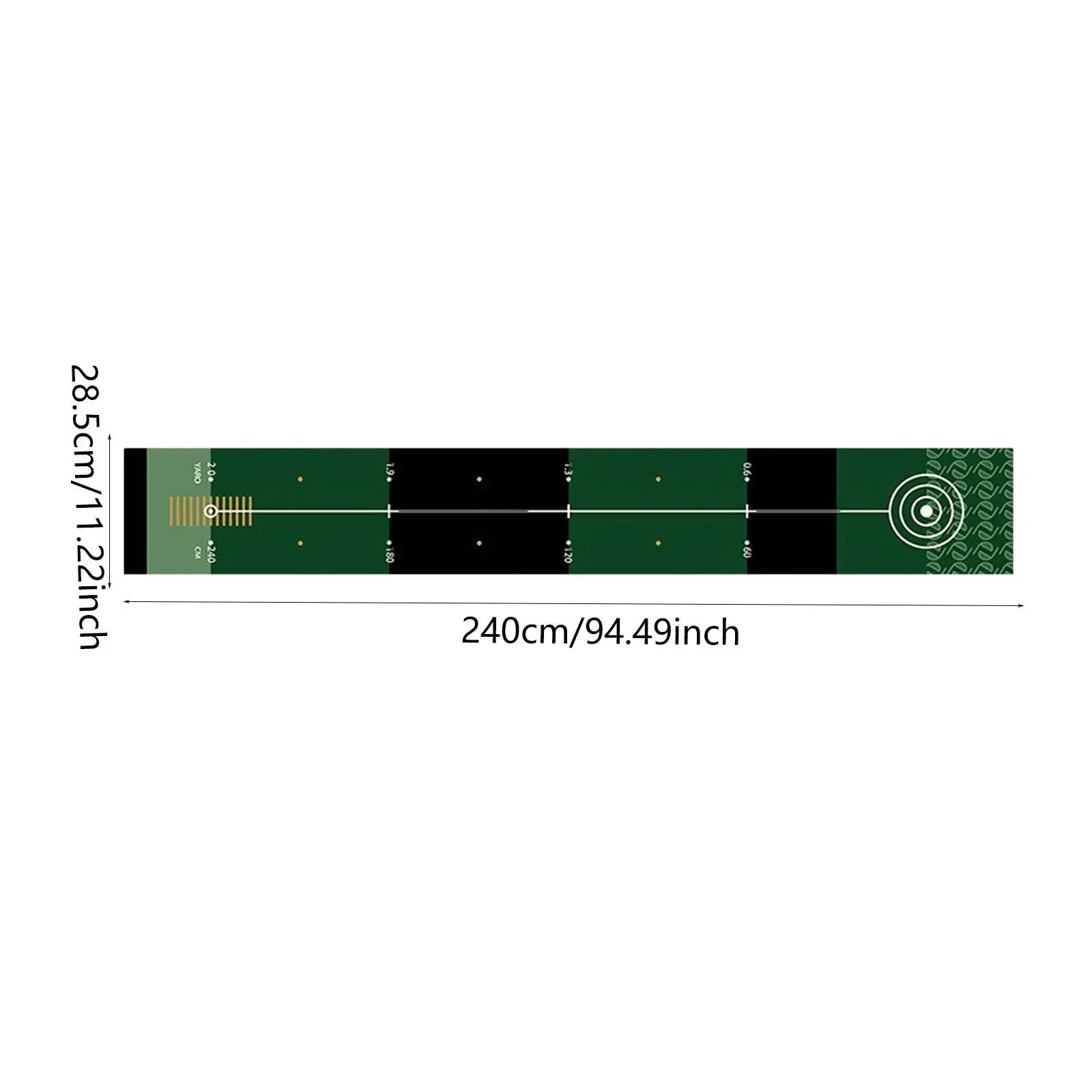 Indoor Golf Putting Mat | Skai Practice Putting Green for Home & Office
