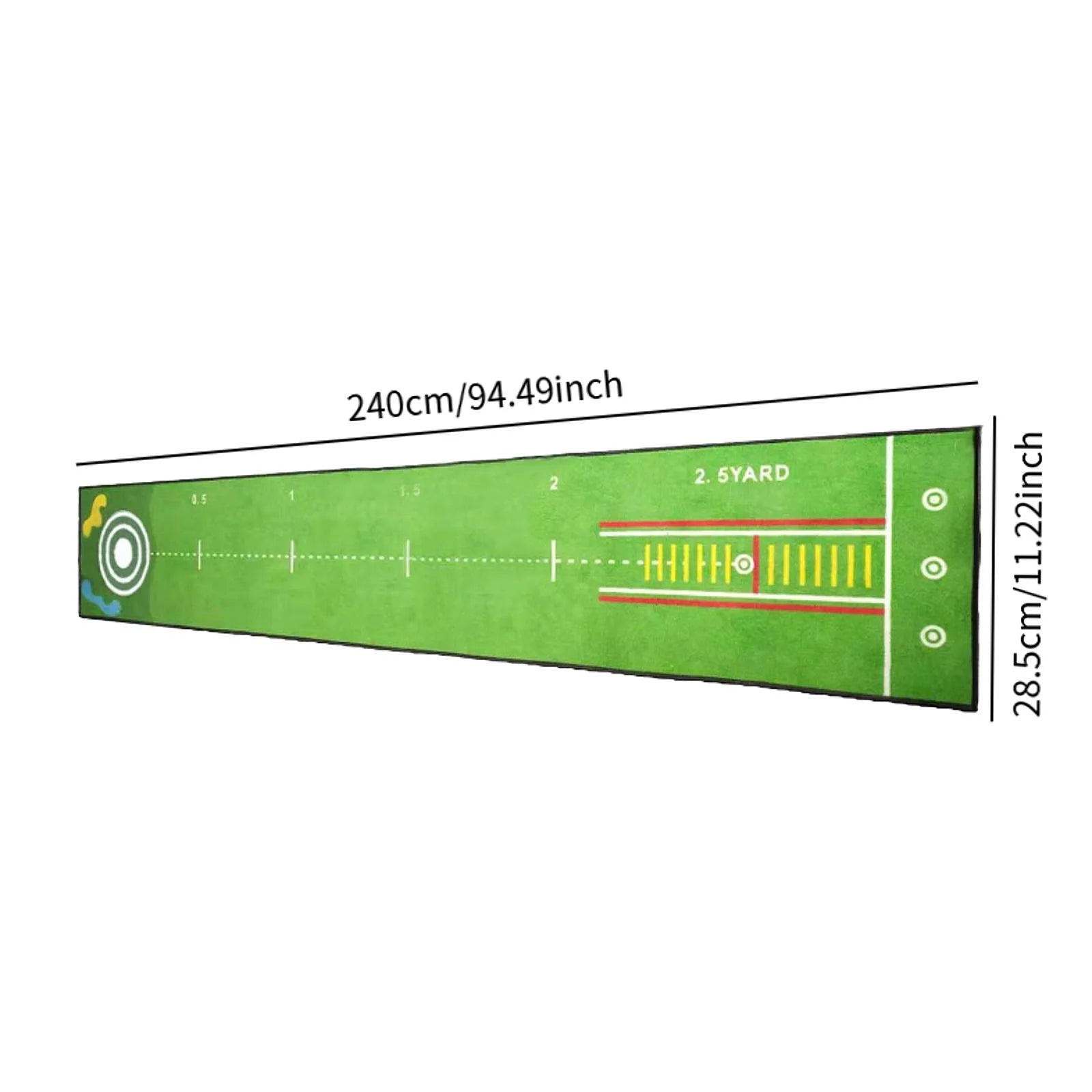 Indoor Golf Putting Mat | Skai Practice Putting Green for Home & Office
