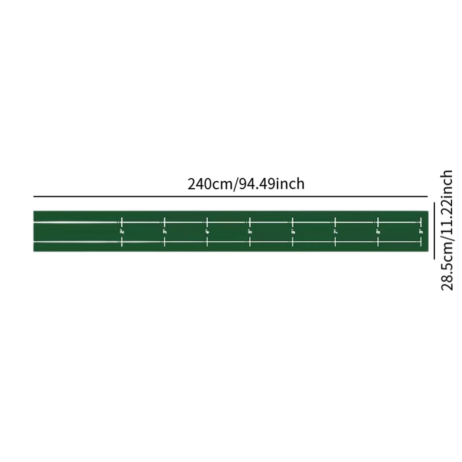 Indoor Golf Putting Mat | Skai Practice Putting Green for Home & Office