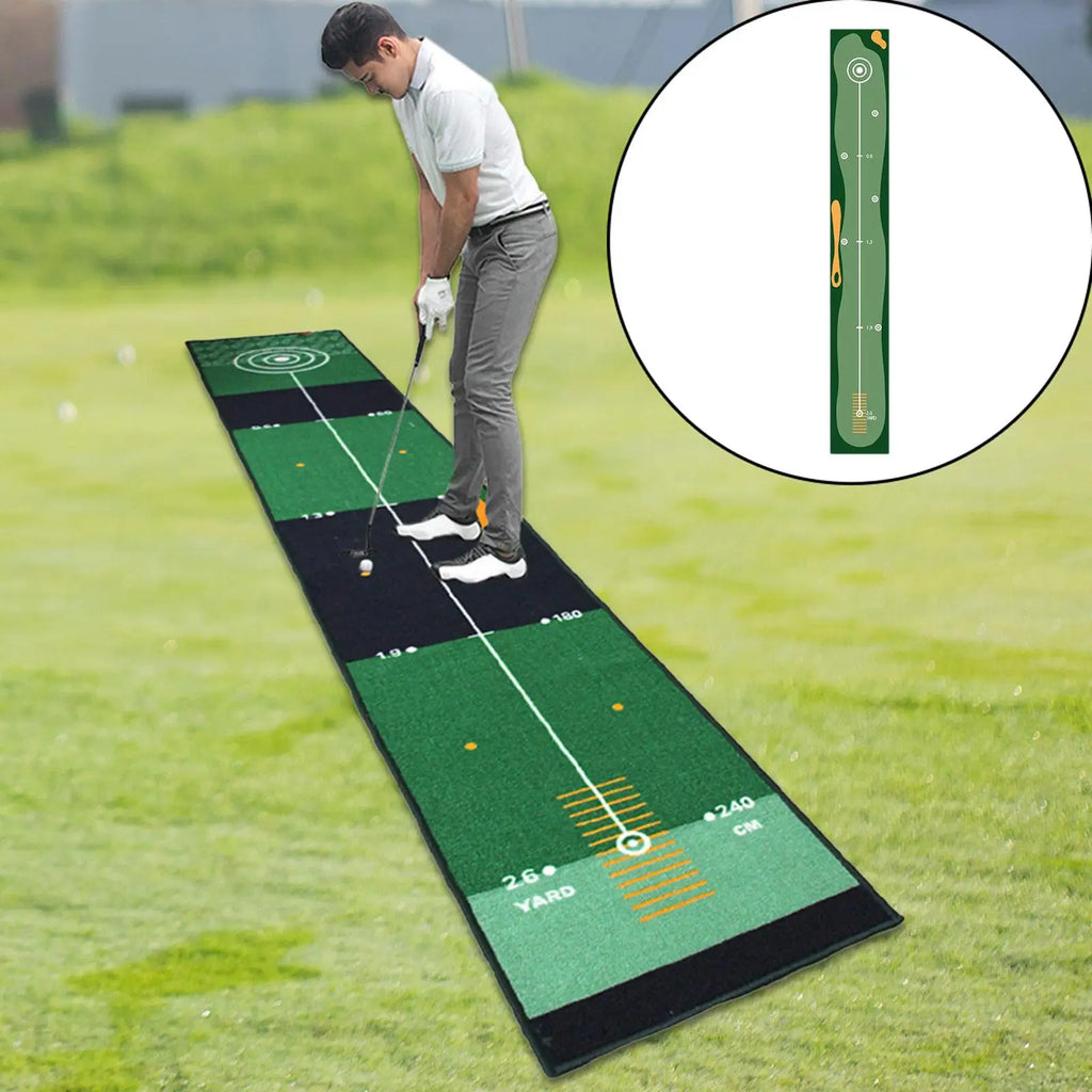 Indoor Golf Putting Mat | Skai Practice Putting Green for Home & Office