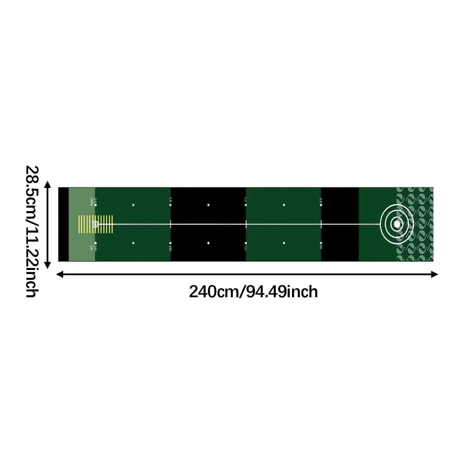 Indoor Golf Putting Mat | Skai Practice Putting Green for Home & Office