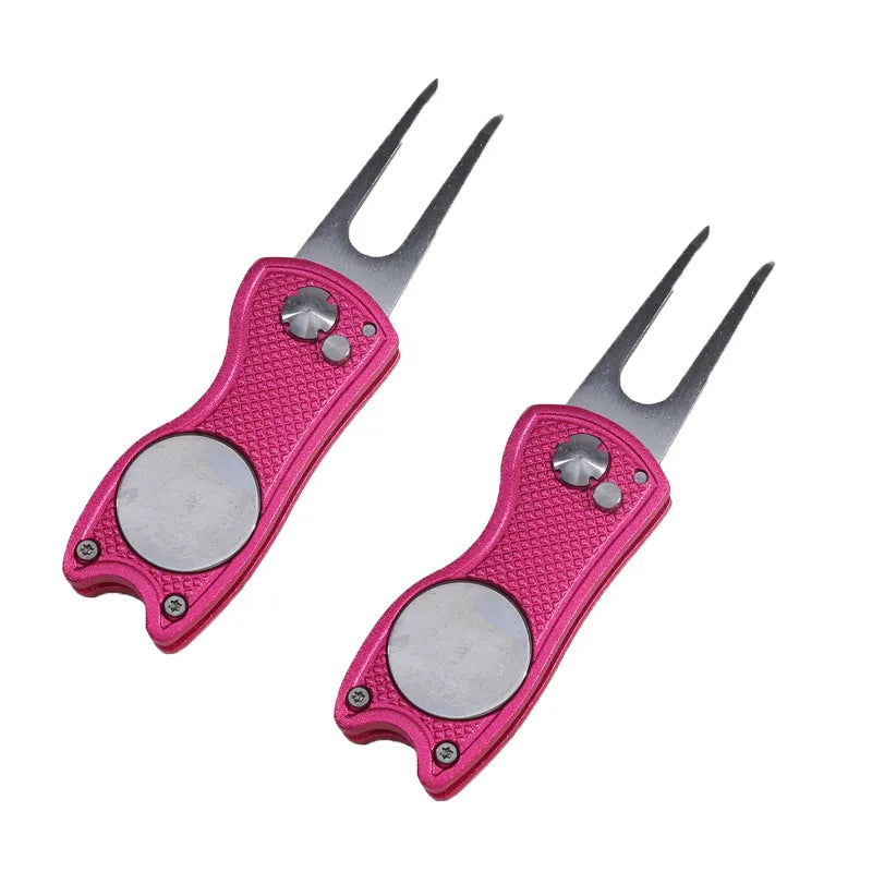 Foldable Golf Divot Repair Tool with Magnetic Ball Marker | Skai Golf