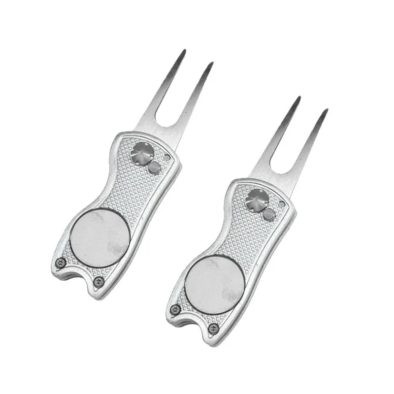 Foldable Golf Divot Repair Tool with Magnetic Ball Marker | Skai Golf