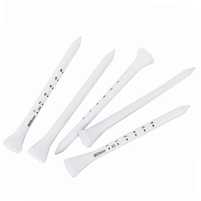 Wooden Golf Tees 50 Pack | Premium Natural Wood Golf Tees | Skai Golf