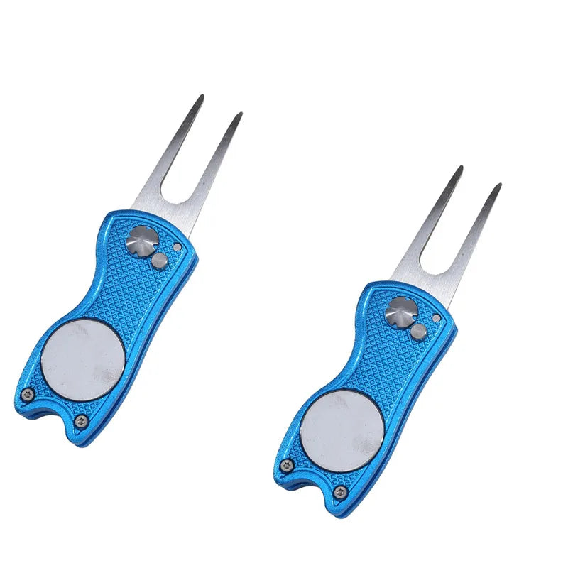 Foldable Golf Divot Repair Tool with Magnetic Ball Marker | Skai Golf