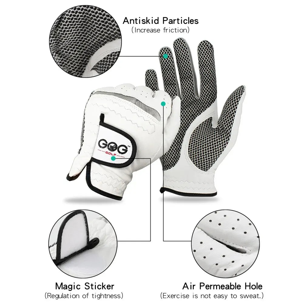 Premium Golf Glove | Skai Performance Sheepskin Golf Glove for Men