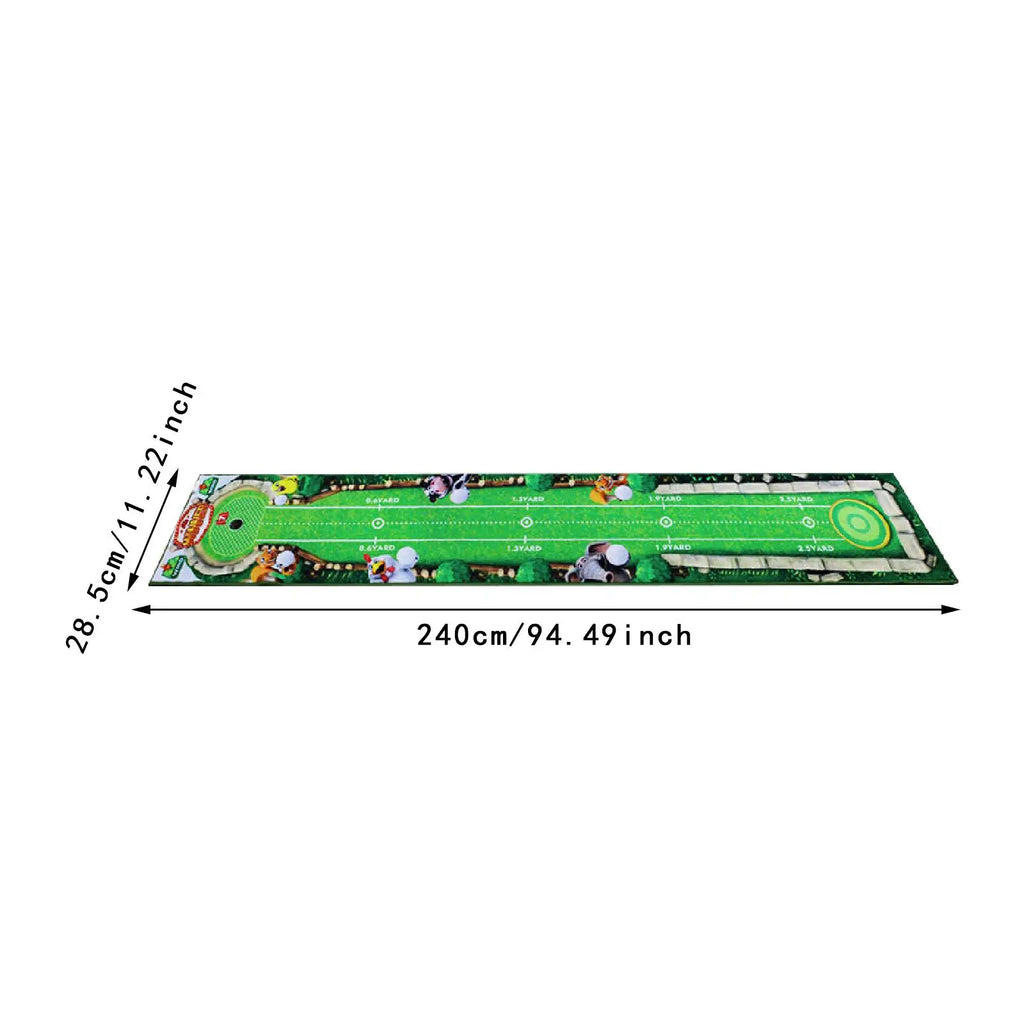 Indoor Golf Putting Mat | Skai Practice Putting Green for Home & Office
